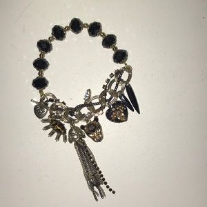 Betsey Johnson charm necklace